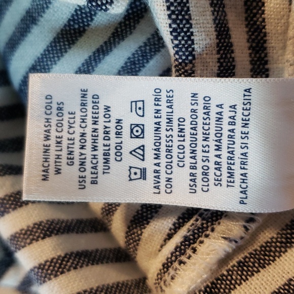 SPLENDID Sleeveless Button Front Striped Top Tunic XXL NWOT - Picture 12 of 12